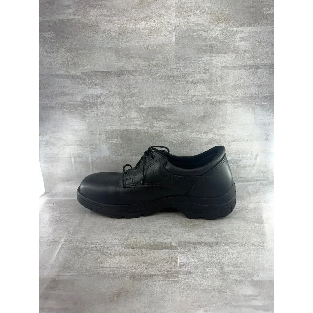 Thorogood Soft Streets Black Leather Oxford Duty Shoes 834-6905 Men Sz 12 M USA